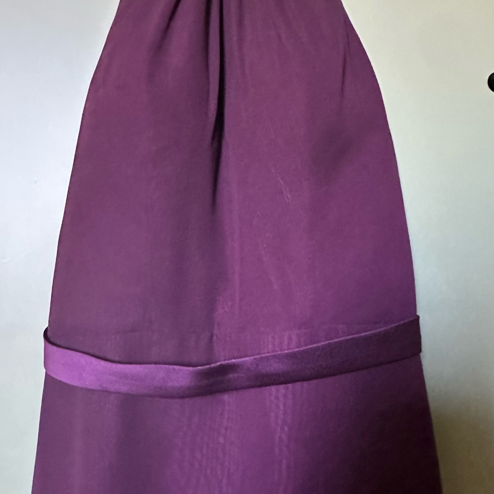 Christina Wu Aubergine Dress. Size 2